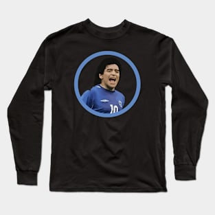 Diego Maradona Long Sleeve T-Shirt
